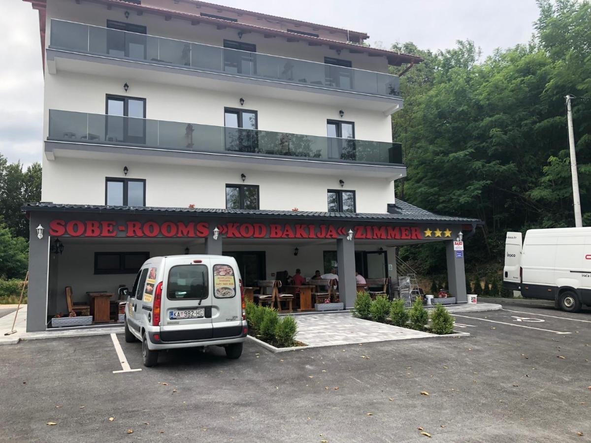 Bed and Breakfast Sobe Kod Bakija Karlovac Exterior foto